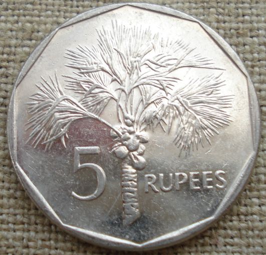 5 рупий 2010 Сейшелы
