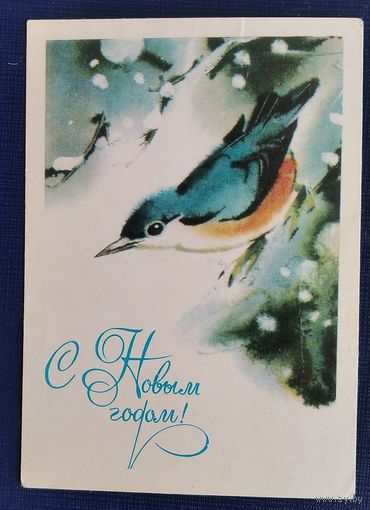 Каневский В. С Новым годом! Поползень. 1984 г. Мини. Чистая