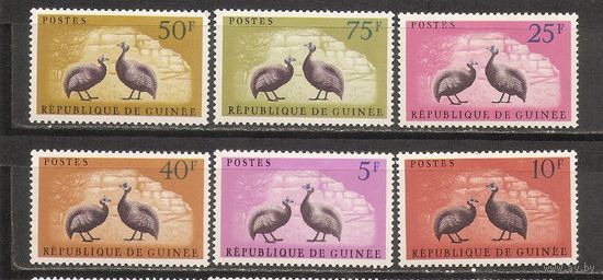 ФФ1 Гвинея 1962 Птицы