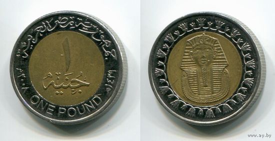 Египет. 1 фунт (2008)
