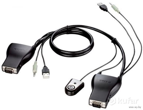 KVM переключатель D-Link KVM-221