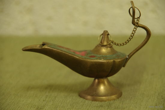 Лампада ( Лампа Аладдина ) латунная