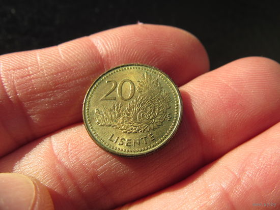 Лесото 20 лисенте, 1998 . С 20 копеек. Распродажа коллекции. Смотрите другие лоты.