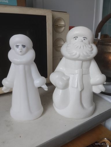 Дед Мороз и Снегурочка СССР.