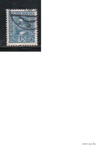 Польша-1928,(Мих.259)  гаш. , Личности, Сенкевич, Нобелевский лауреат (одиночка)
