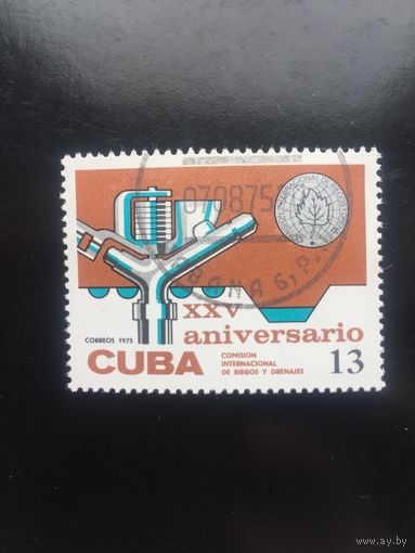 Куба 1975 год. XXV лет Международной комиссии по ирригации