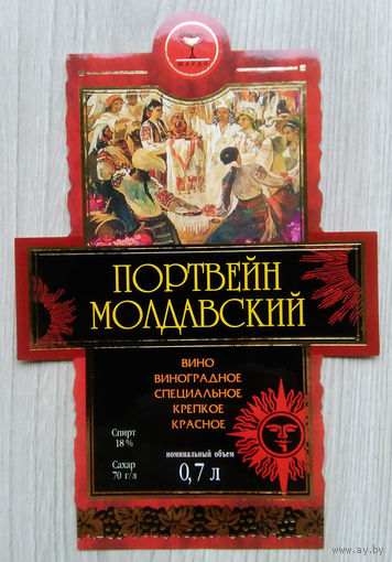 Этикетка. винная. 0303.