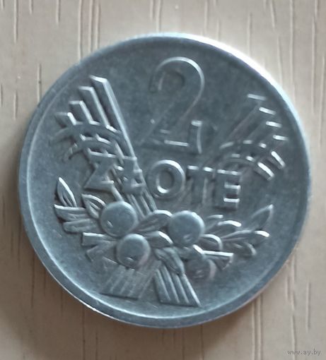 2 злотых 1958 г. Польша