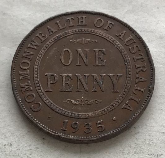 Австралия 1 пенни 1935 Георг V