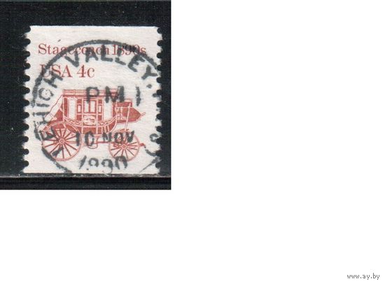 США-1982, (Мих.1597) , гаш. , Стандарт , Транспорт,  (одиночка),