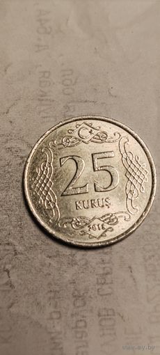 Турция 25 Куруш 2018