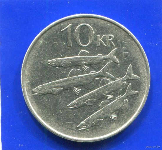 Исландия 10 крон 1994