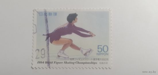 Япония 1994. Чемпионат мира по фигурному катанию, город Тиба.