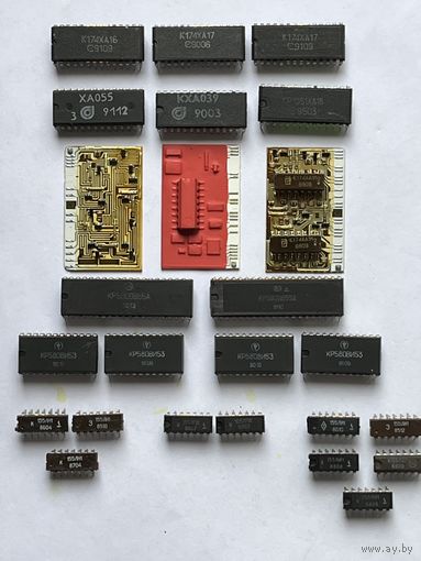 Ретро: микросхемы, гибридные сборки "35+" - сборный лот