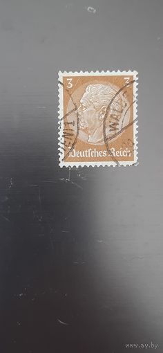 Рейх. Гинденбург. 1934г. гашеная