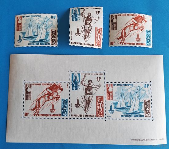 Олимпиада 1980 Габон