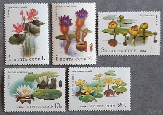 1984 Водные цветы СССР