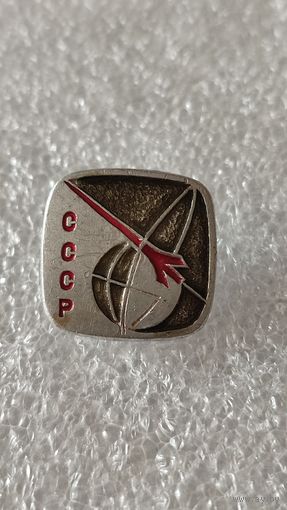 Значек знак космос ракета спутник