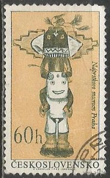 Чехословакия. Индейский Дух племени Хопи. 1966г. Mi#1632.
