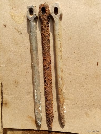 Колышки ганспалатки с клеймами