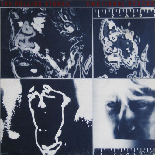 ROLLING STONES - Emotional Rescue 80 Rolling Stones Records England NM/EX+ Poster