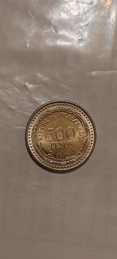 Колумбия 500 песос 2024