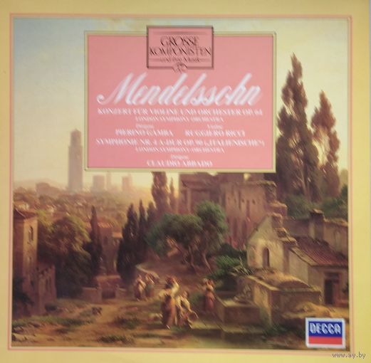 Mendelssohn. 1958, Decca, LP, NM, Holland
