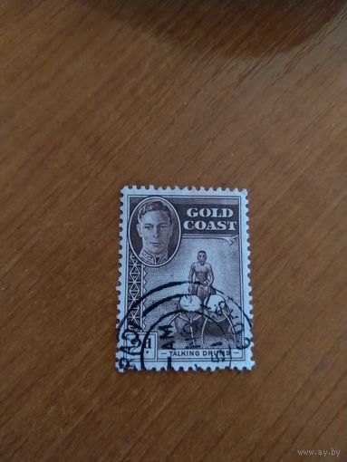 1948 Британская колония Золотой Берег музыкант искусство культура король (4-4)