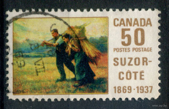 Канада - 1969г. - картина - 1 марка - полная серия, гашёная [Mi 434]. #3-WB-94-KS-6