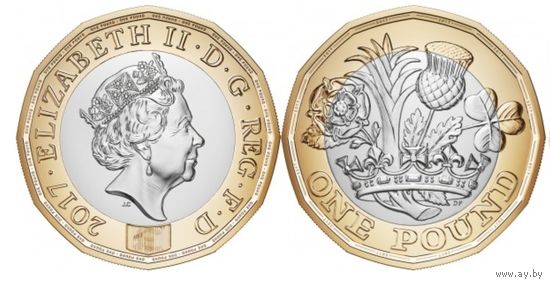 1 фунт 2017