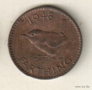 Великобритания 1 фартинг 1948