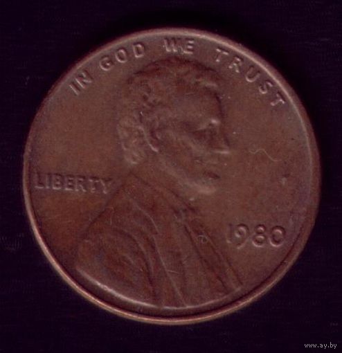 1 цент 1980 год США