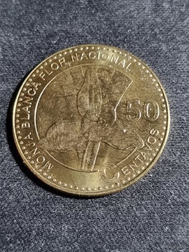 Гватемала 50 сентаво 2012 Unc