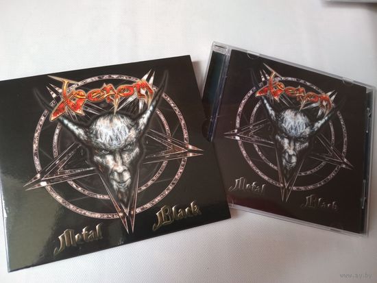 (cd)  Venom - Metal Black