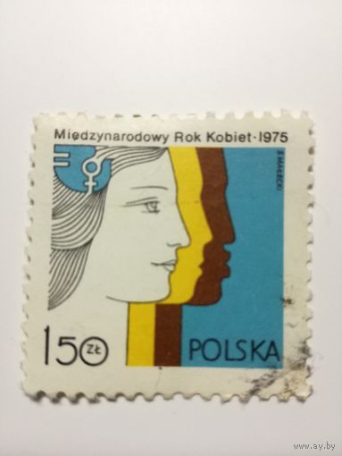 Польша 1975.  Международный год женщины. Полная серия