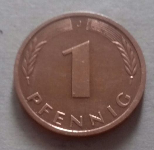 1 пфенниг, Германия 1990 J