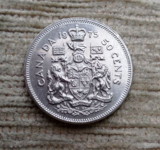 Werty71 Канада 50 центов 1975