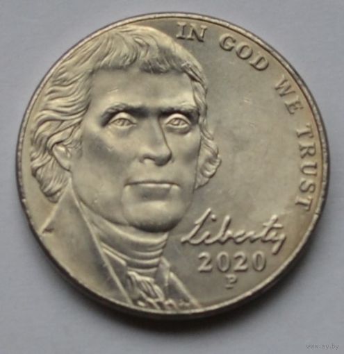 США, 5 центов 2020 г. Р