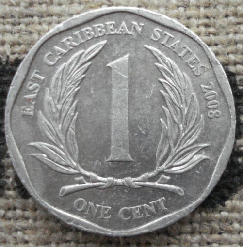 1 цент 2008 Восточные Карибы