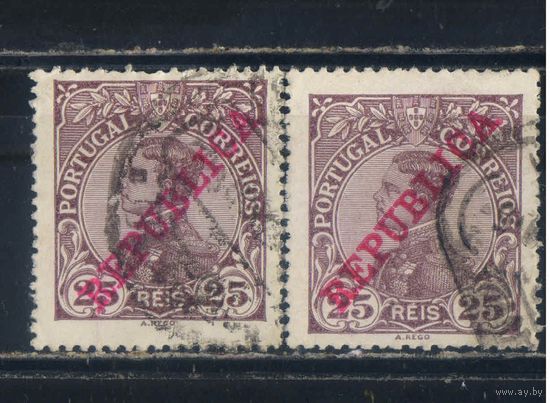 Португалия Респ 1910 Надп Стандарт #173