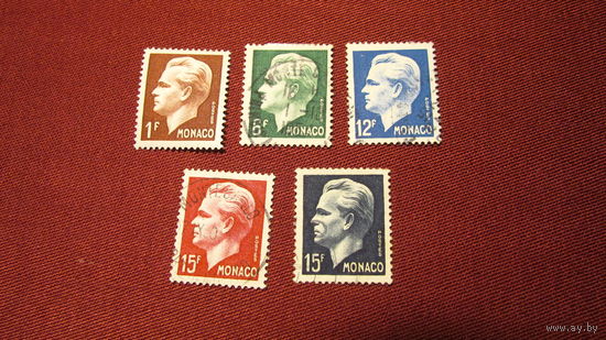 Монако 1950- 1951г. Принц Ренье III, 1923-2005*