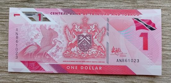 Werty71 Тринидад и Тобаго 1 доллар 2020 UNC банкнота