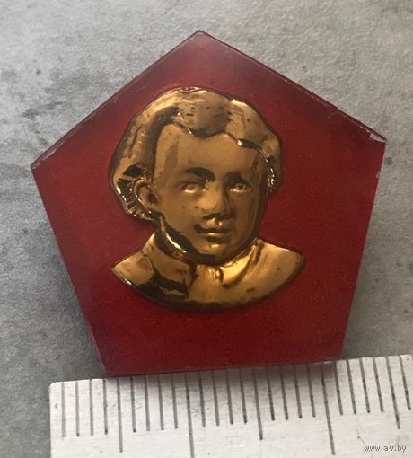 Знак значок Октябрёнок Ленин Ульянов очень редкий