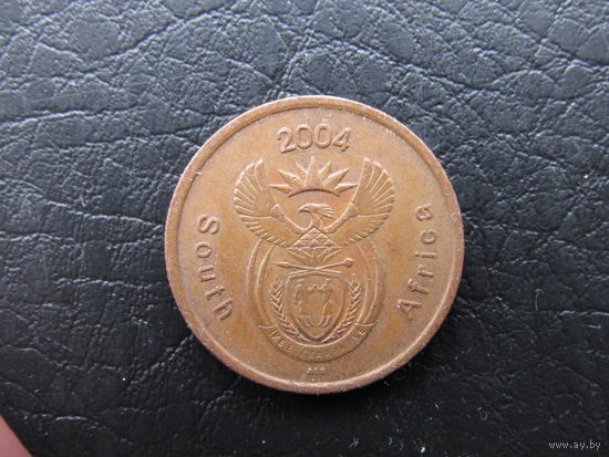 ЮАР. 5 центов. 2004 . С 20 копеек. Распродажа коллекции. Смотрите другие лоты.