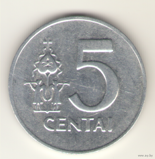 5 центов 1991 г.