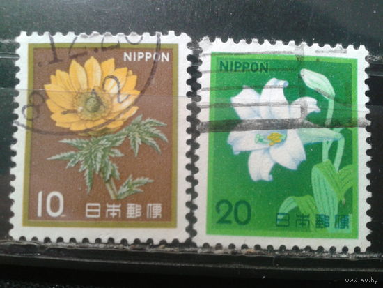 Япония, 1982. Стандарт. Цветы, полная серия