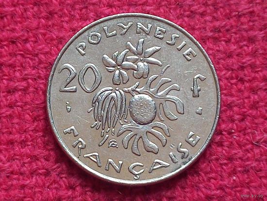 Французская Полинезия 20 франков 1995 г.