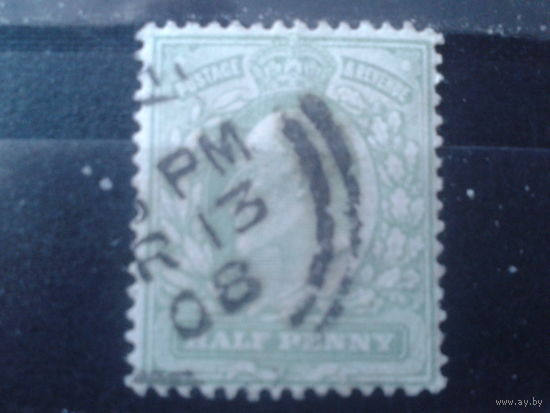 Англия 1904 Король Эдуард 7 1/2 пенни