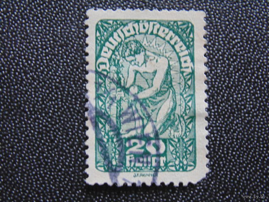 Австрия 1919 г. Стандарт. Аллегория.