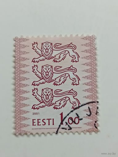 Эстония 2001. Гербы